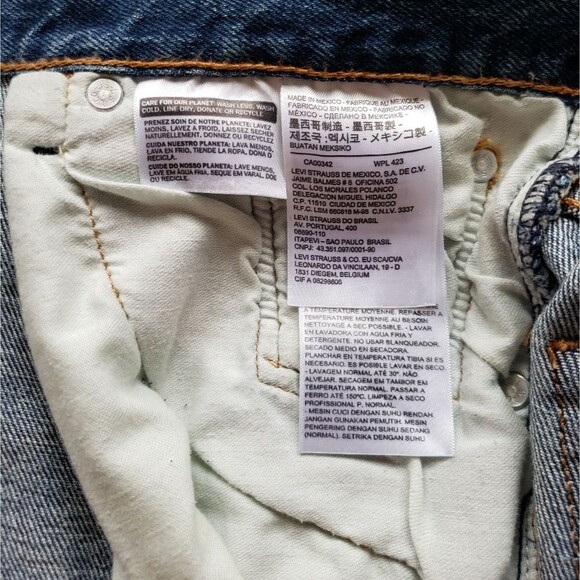 Levi's 511 Men's Distressed Jeans 33 x 30 - Picture 9 of 11